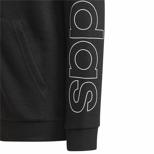 Sportsjakke til børn Adidas Essentials Sort 11-12 år