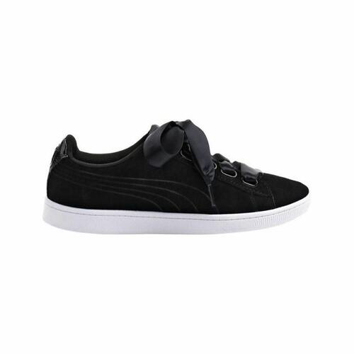 Sportssneakers til damer Puma Vikky Ribbon SD Sort 40