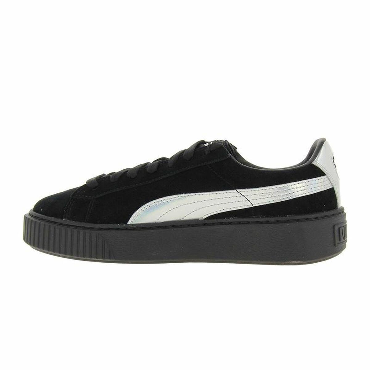 Sportssneakers til damer Puma Suede Platform Explos Sort 39