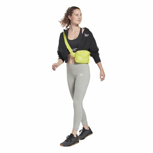 Sportsjakke til damer Reebok Tape Pack Full Zip Sort M