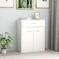 Skænk 60 x 30 x 75 cm spånplade hvid