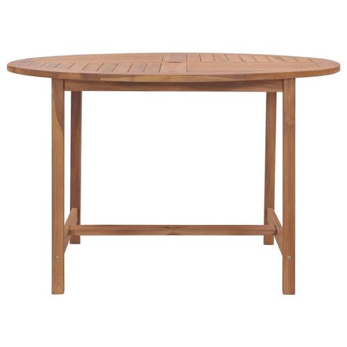 Havebord 120x76 cm massivt teaktræ