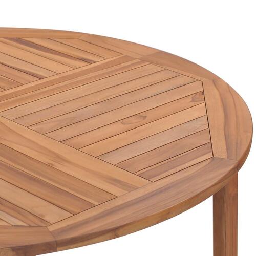 Havebord 120x76 cm massivt teaktræ