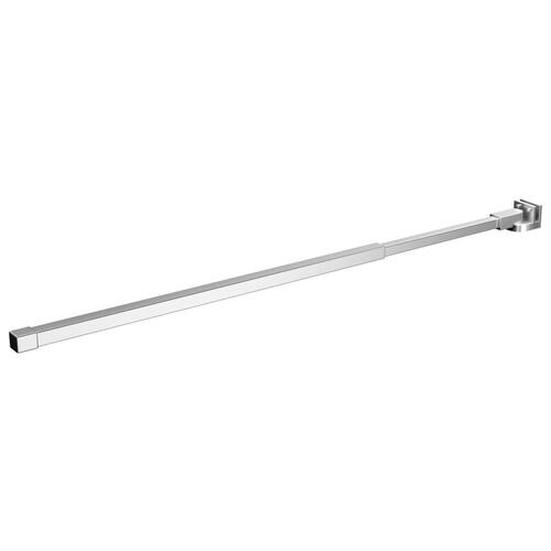Støttestang til brusevæg 70-120 cm rustfrit stål