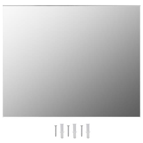 Spejl uden ramme 100x60 cm glas