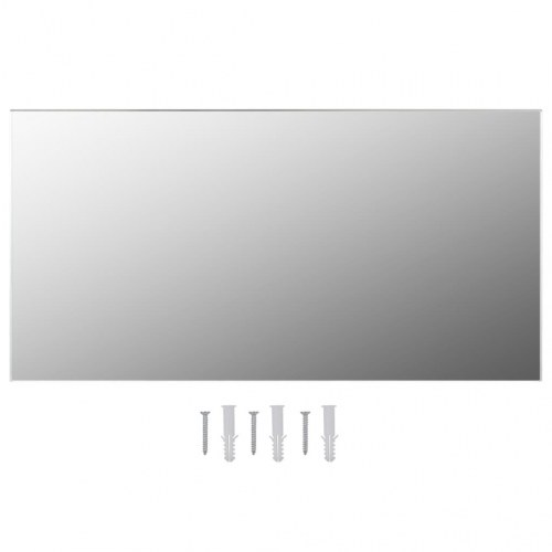 Spejl uden ramme 120x60 cm glas