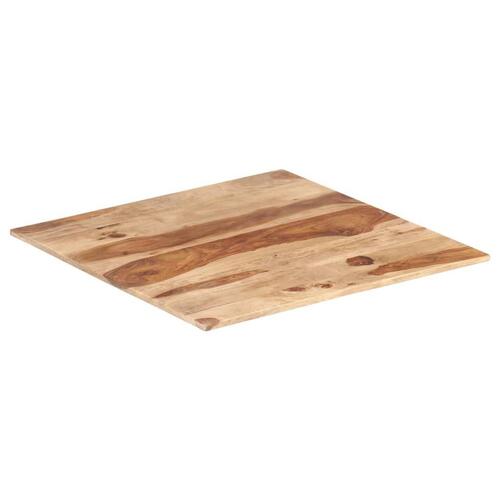 Bordplade 15-16 mm 80x80 cm massivt akacietræ