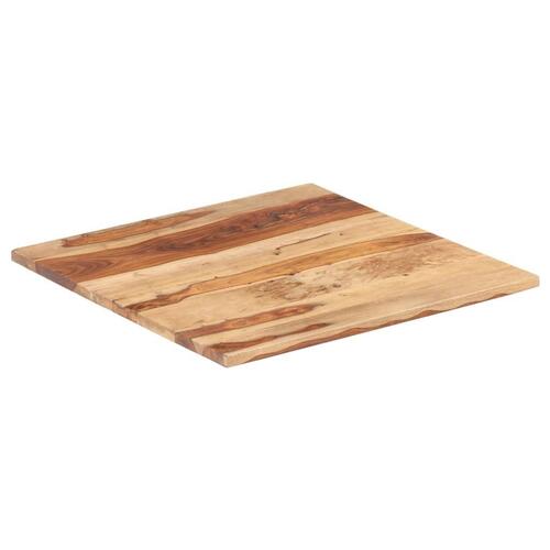 Bordplade 25-27 mm 60x60 cm massivt akacietræ