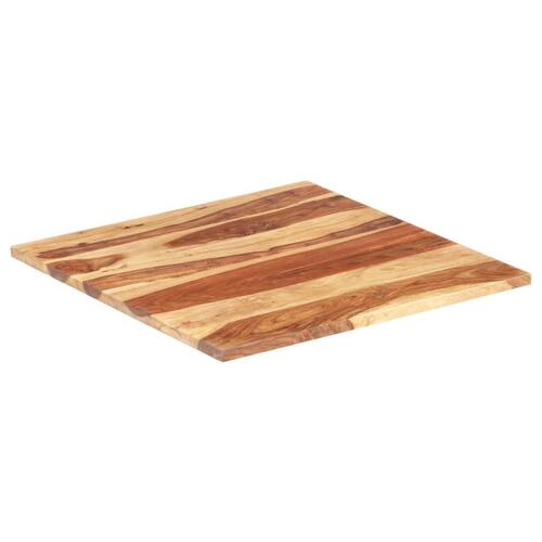 Bordplade 25-27 mm 60x60 cm massivt akacietræ