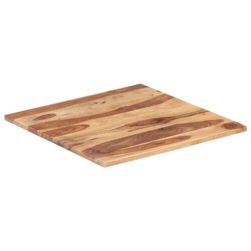 Bordplade 25-27 mm 60x60 cm massivt akacietræ