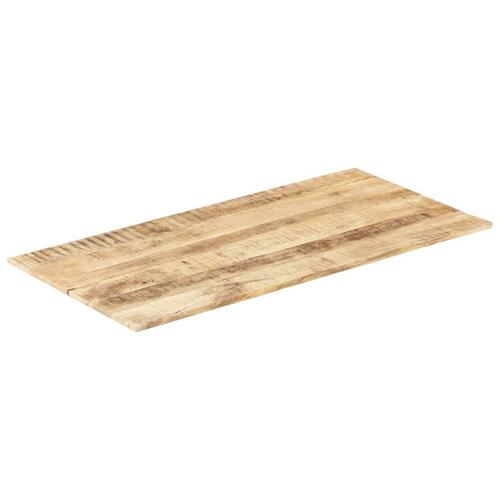 Bordplade 15-16 mm 140x60 cm massivt mangotræ