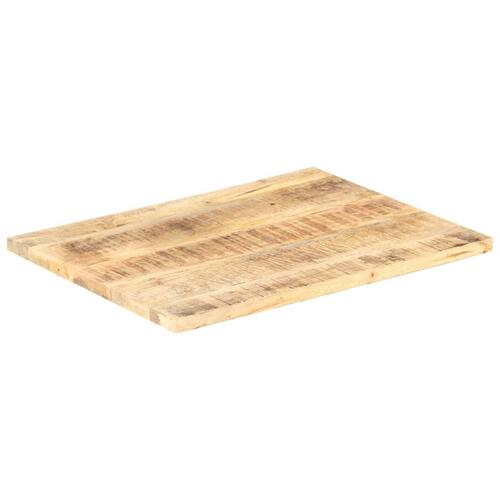 Bordplade 25-27 mm 90x60 cm massivt mangotræ
