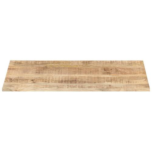 Bordplade 25-27 mm 100x60 cm massivt mangotræ