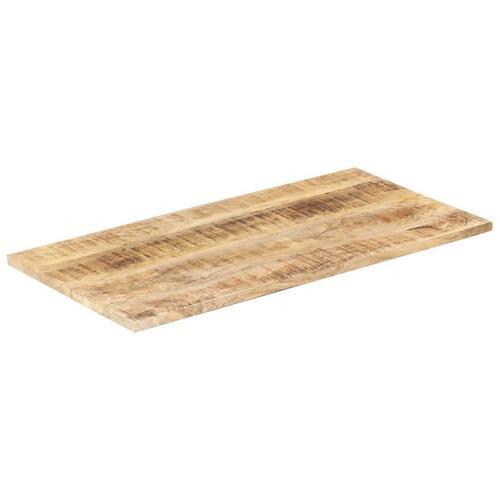 Bordplade 25-27 mm 100x60 cm massivt mangotræ