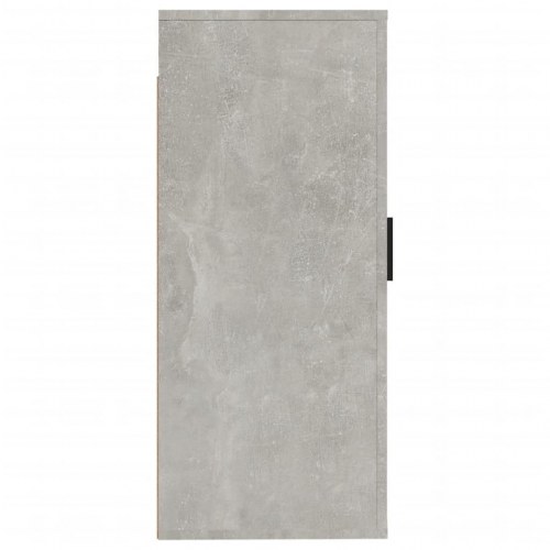 Væghængt tv-skab 40x34,5x80 cm betongrå