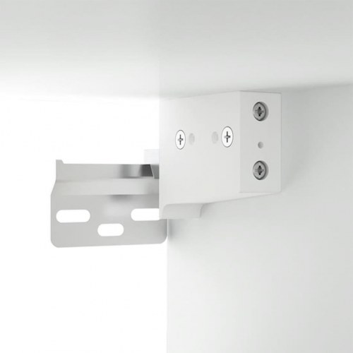 Væghængt tv-skab 80×34,5×40 cm - hvid