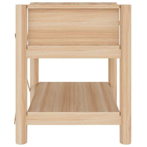 Sengebord 42x38x45 cm konstrueret træ