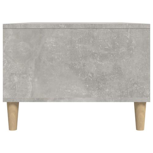 Sofabord 90x50x36,5 cm konstrueret træ betongrå