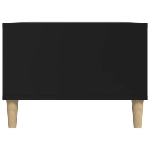 Sofabord 90x50x36,5 cm konstrueret træ sort