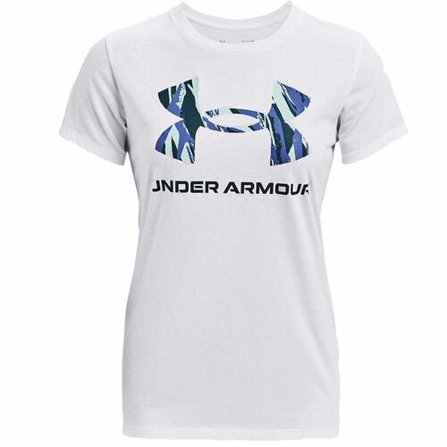 Kortærmet T-shirt til Kvinder Under Armour Graphic Hvid M