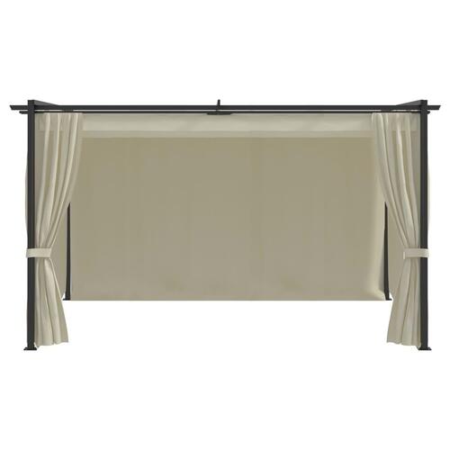 Pavillon 4x3 m cremefarvet