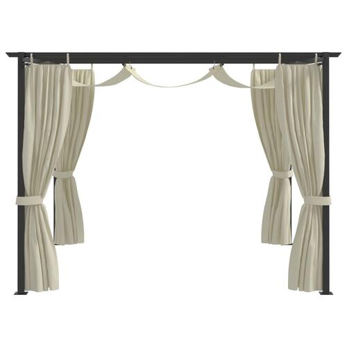 Pavillon 4x3 m cremefarvet