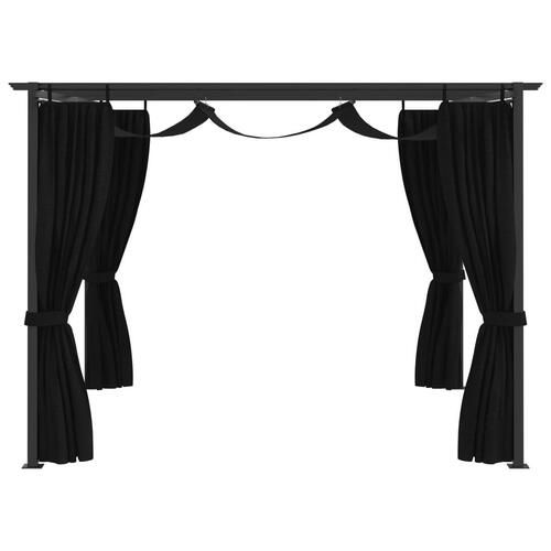 Pavillon 4x3 m antracitgrå