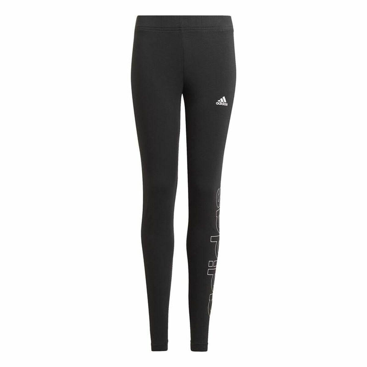 Sport leggings til børn Adidas Essentials Sort 13-14 år