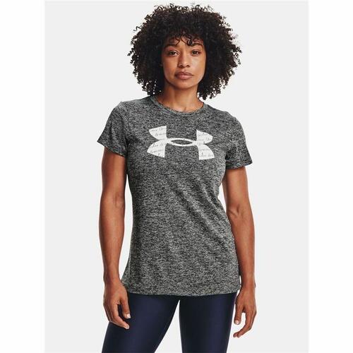 Kortærmet T-shirt til Kvinder Under Armour Tech Twist Grå S