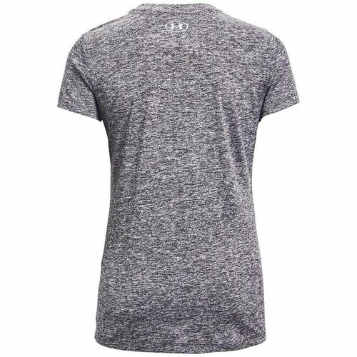 Kortærmet T-shirt til Kvinder Under Armour Tech Twist Grå S