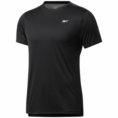 Kortærmet T-shirt til Mænd Reebok Workout Ready Tech Sort L