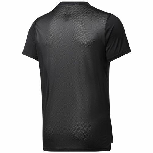 Kortærmet T-shirt til Mænd Reebok Workout Ready Tech Sort L
