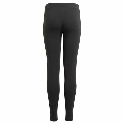 Sport leggings til børn Adidas Essentials 3 Stripes Sort 14-15 år