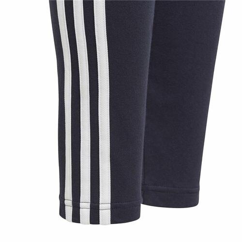 Sport leggings til børn Adidas Essentials 3 Stripes Marineblå 9-10 år