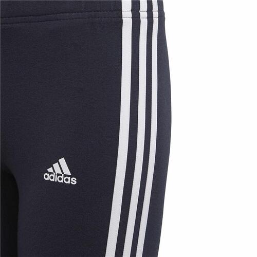 Sport leggings til børn Adidas Essentials 3 Stripes Marineblå 9-10 år