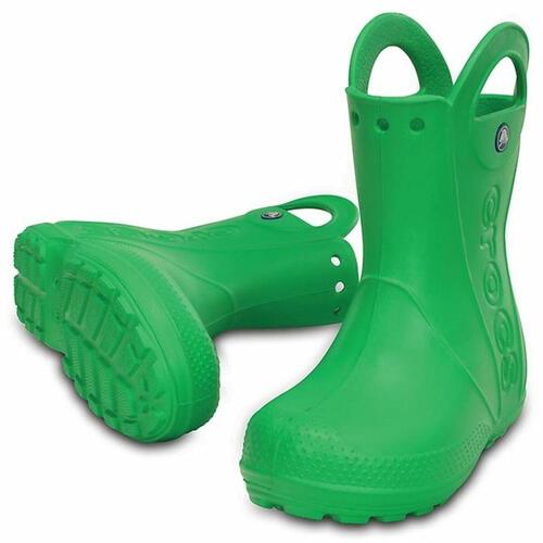 Badesko til børn Crocs Handle It Rain Grøn 32-33