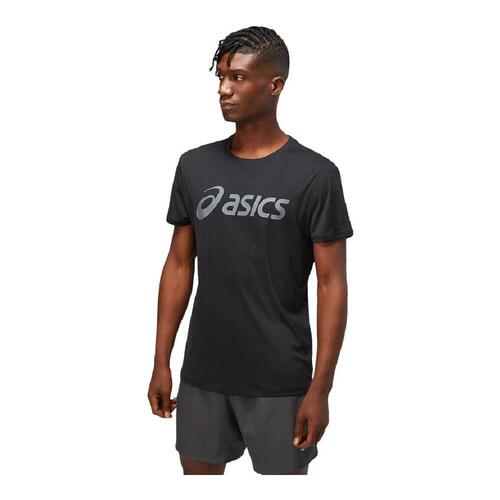 Kortærmet T-shirt til Mænd Asics Core Sort S