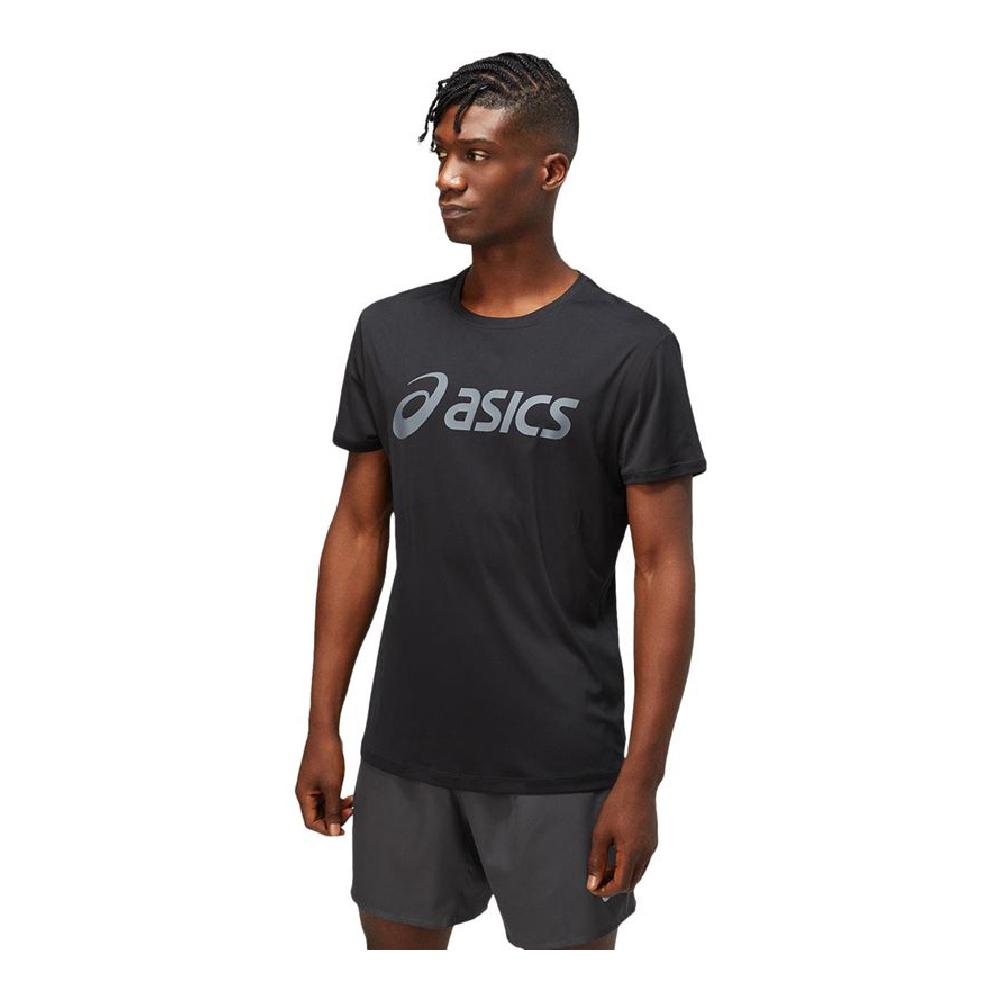 Kortærmet T-shirt til Mænd Asics Core Sort S