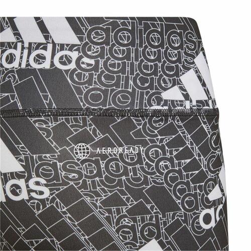 Sport leggings til børn Adidas Designed To Move Grå Sort 14-15 år
