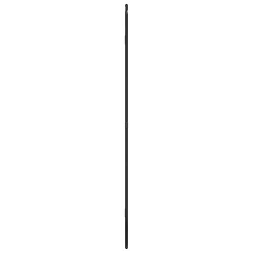 Vægspejl 70x45 cm sort