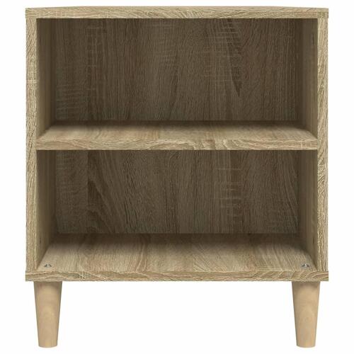 Tv-bord 102x44,5x50 cm konstrueret træ sonoma-eg