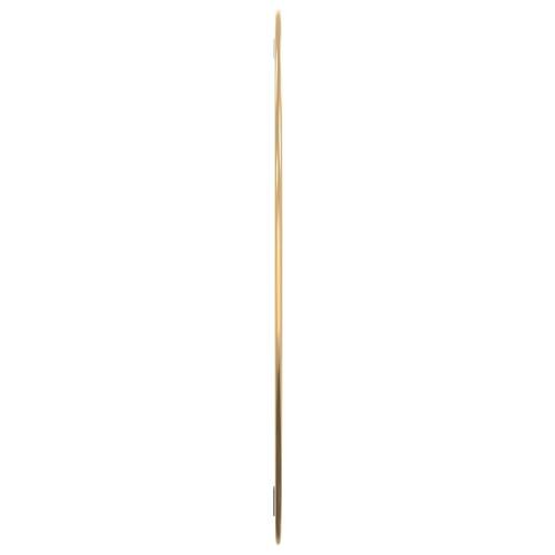 Vægspejl Ø 60 cm rund guldfarvet