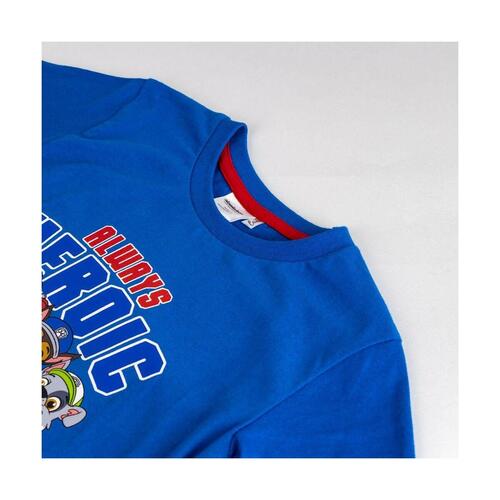 Kortærmet T-shirt The Paw Patrol Mørkeblå 6 år