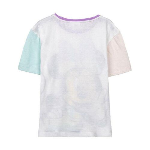 Børne Kortærmet T-shirt Minnie Mouse Mørk grøn Multifarvet 4 år