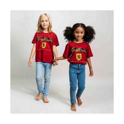 Kortærmet T-shirt Harry Potter Rød 10 år