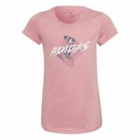 Børne Kortærmet T-shirt Adidas Graphic Pink 14-15 år