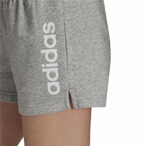 Sport shorts til kvinder Adidas Essentials Slim Logo Grå XS