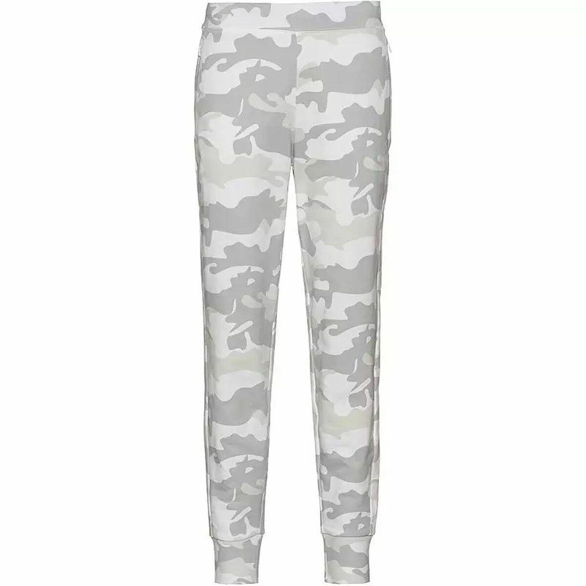 Lange sportsbukser Calvin Klein Printed Dame Hvid M