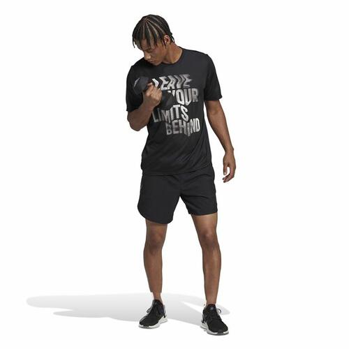 Sport shorts til mænd Adidas Hiit Movement Sort 7" S