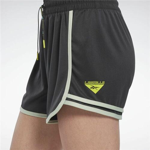 Sport shorts til kvinder Reebok Les Mills Sort M